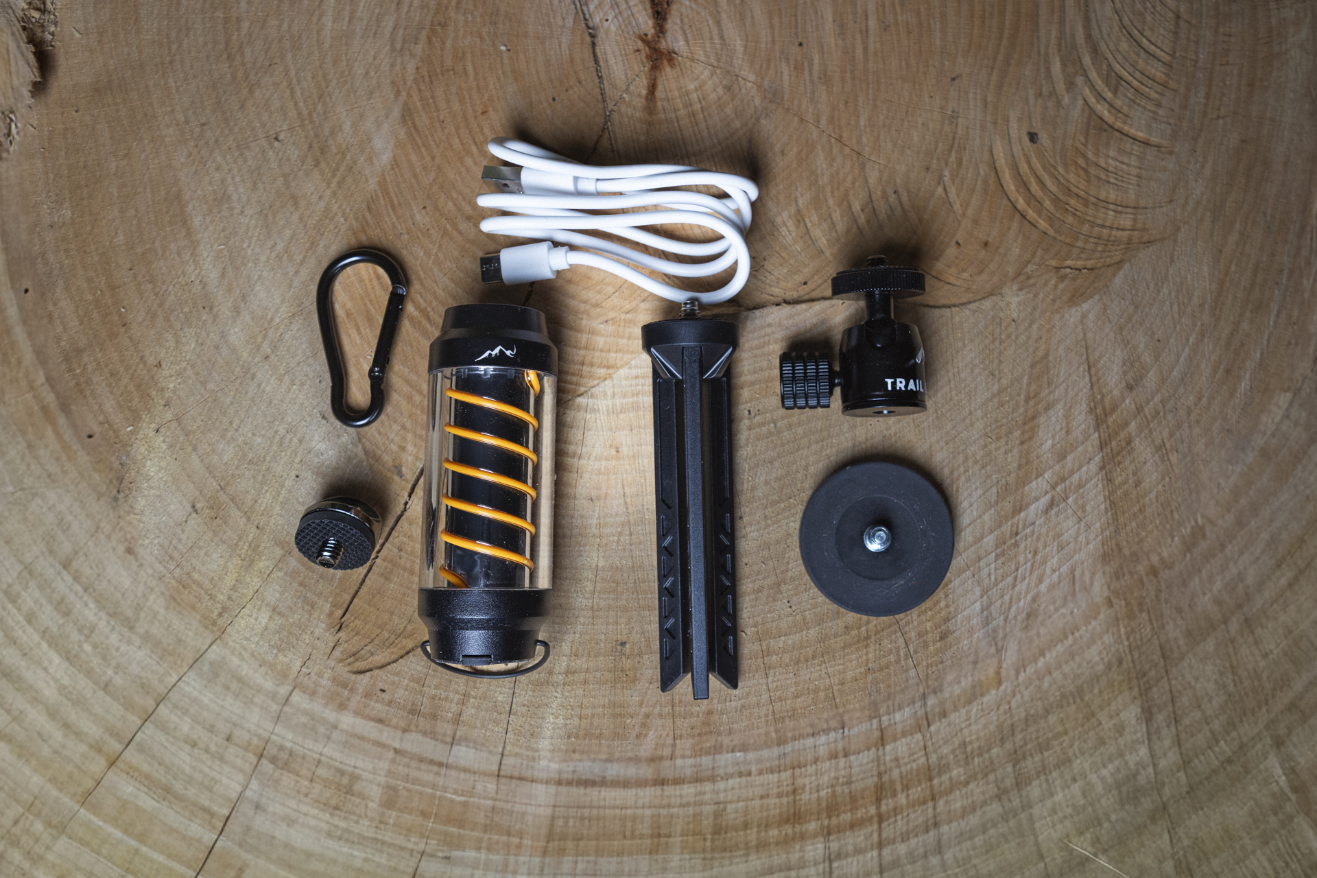 Trail Brothers Spiral Light Bundle – Lampe & Magnetfuß