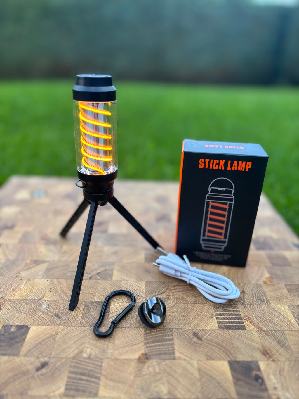 Trail Brothers Spiral Light – die kompakte 360° Campinglampe